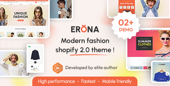 Erona – The Accredited Vogue Shopify 2.0 Theme