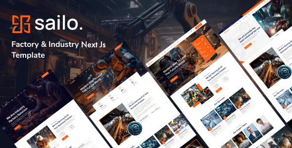 Sailo – Manufacturing facility & Trade Subsequent Js Template