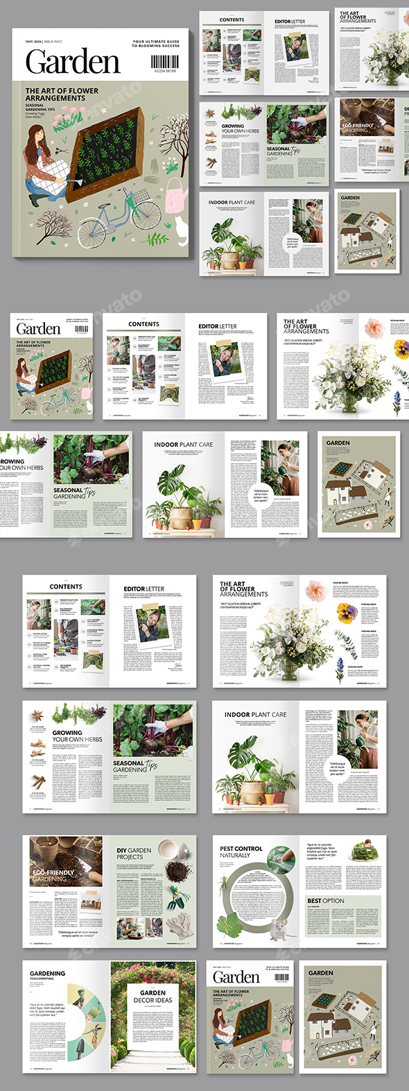 Gardening Journal Template