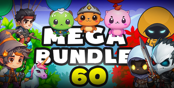 60 Video video games Mega Bundle (80% off)