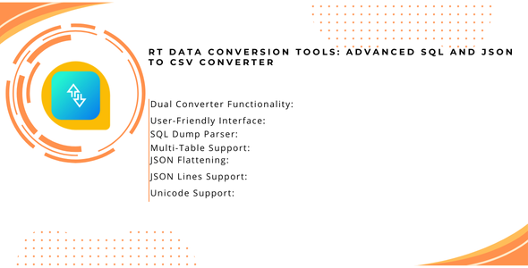 RT Information Conversion Devices: Kindly SQL and JSON to CSV Converter