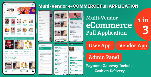 Discover Multi-Vendor Ecommerce App – Whole Reply