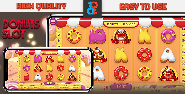 HTML Donuts Slot Recreation