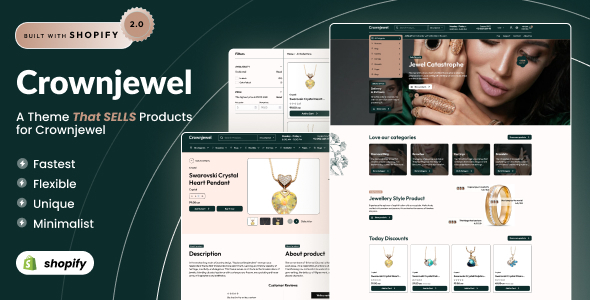 Crownjewel – Jewelry Diamond Shoify 2.0 Retailer