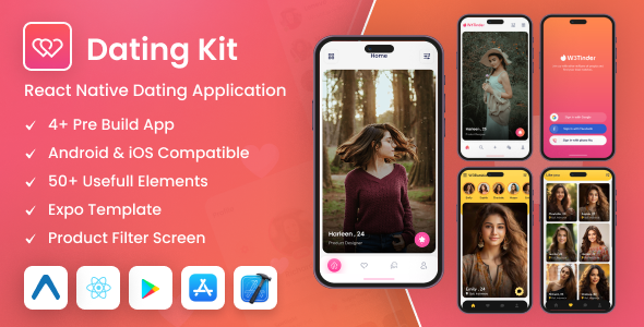 Courting Equipment – React Native Expo Courting Cellular App Template