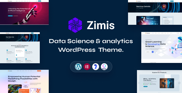 Zimis – Recordsdata Science & Analytics WordPress Theme