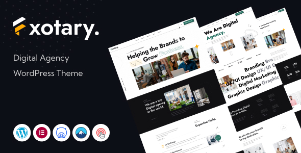 Fxotary – Digital Company WordPress Theme