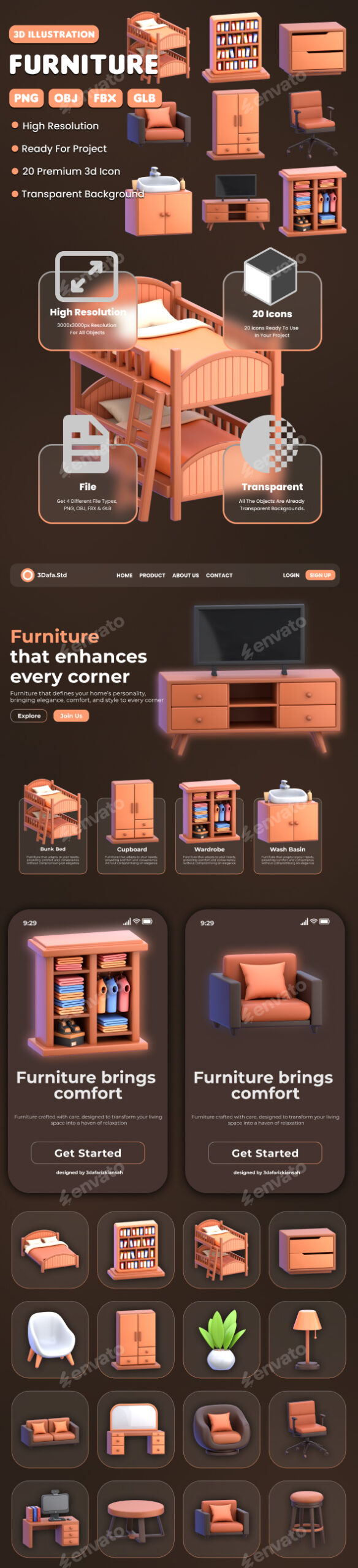 3D Furnishings