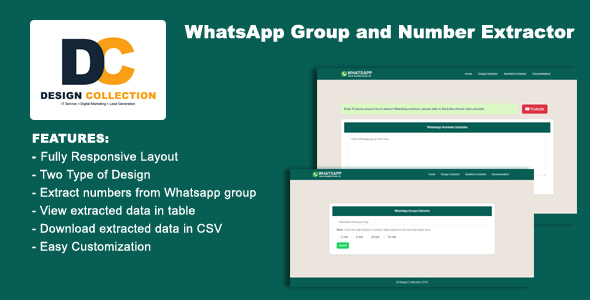 WhatsApp Crew and Quantity Extractor