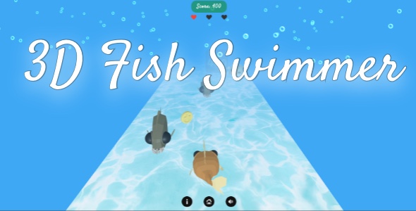 3D Fish Swimmer – Trot Platform Runner Sport