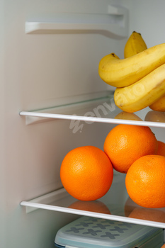 Efficiently-Stocked Fridge With Latest Develop, Eggs, and Totally different Groceries