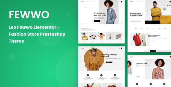 Leo Fewwo Elementor – Vogue Retailer Prestashop Theme