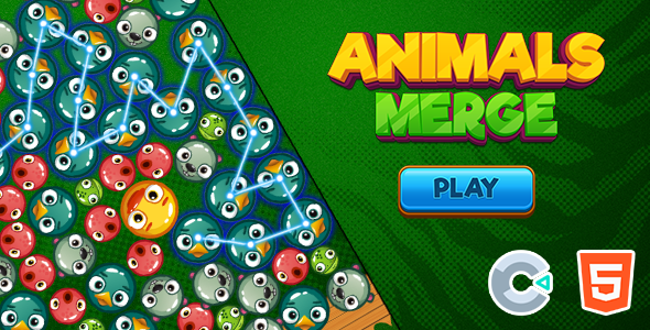 Merge Animals – Html5 (Construct3)