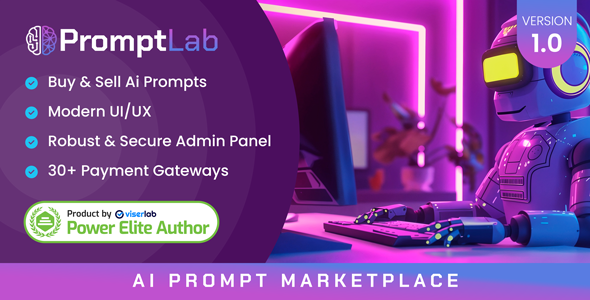 PromptLab – AI Steered Market