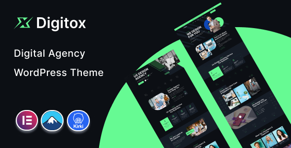 Digitox – Digital Company WordPress Theme