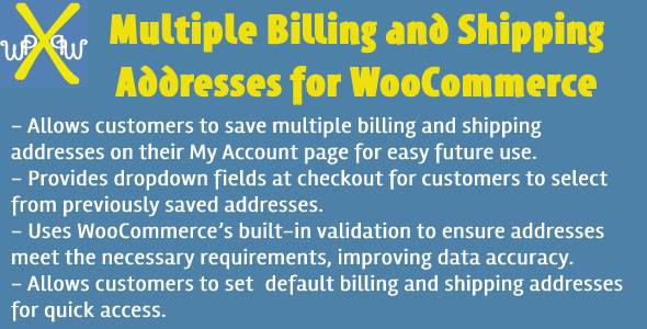 A few Billing and Transport Addresses for WooCommerce Checkout