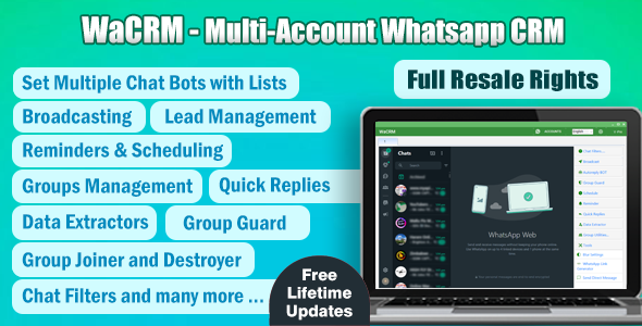 WaCRM – Multi-Memoir WhatsApp CRM