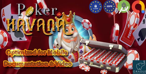 POKER HAVANA (Admob + GDPR + Android Studio)