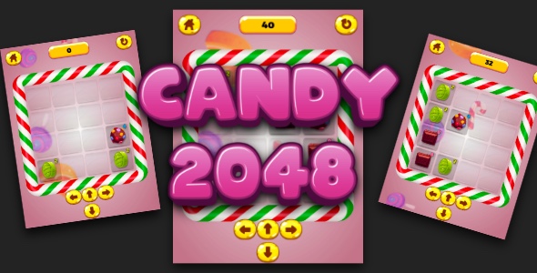 Candy 2048 – Terrifying Platform Puzzle Sport