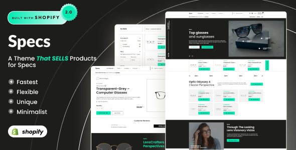 Specs – Glasses Retailer eCommerce Shopify os 2.0