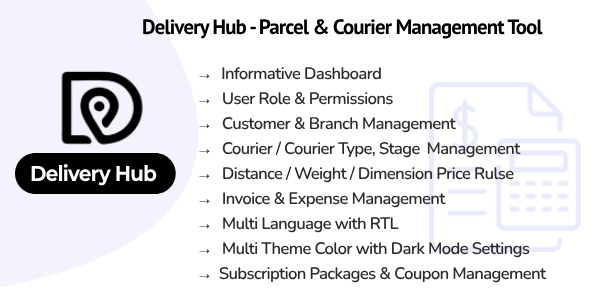 Transport Hub SaaS – Parcel & Courier Administration Instrument