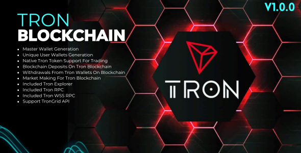 Tron (TRX) Blockchain for Ecosystem Addon