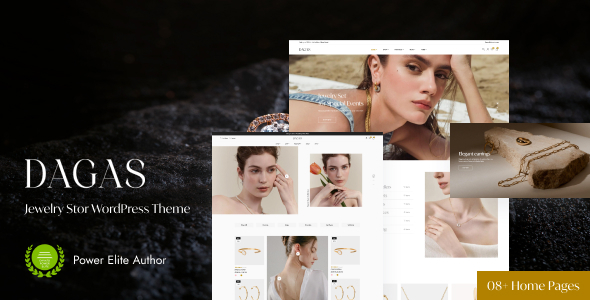 Dagas – Jewelry Retailer WordPress Theme