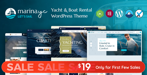 Marina – Yacht Membership and Condo Boat WordPress Theme