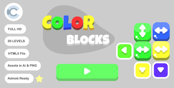 Coloration Blocks l 30 ranges l Paunchy sport l Admob