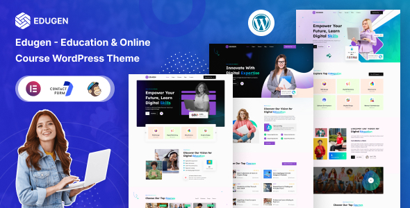 Edugen – Training & On-line Course WordPress Theme