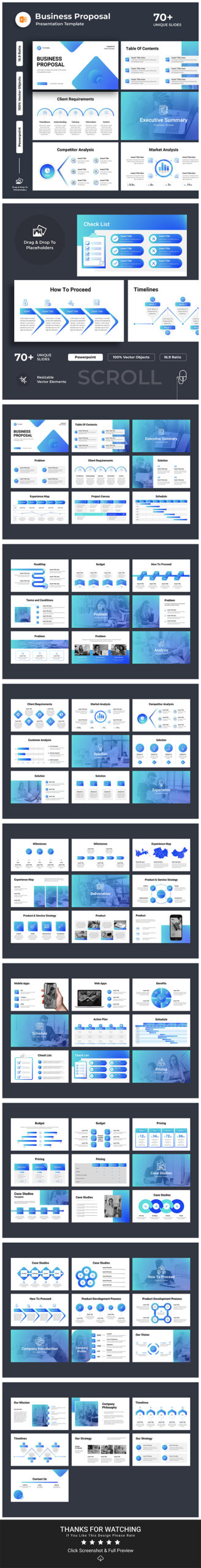 commerce proposal keynote key template