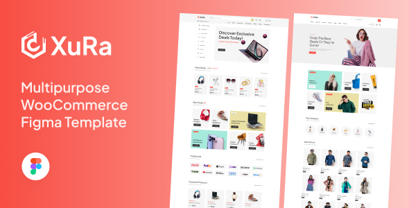 Xura – Multipurpose WooCommerce Figma Template