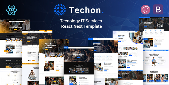 Techon – Experience IT Providers React Template