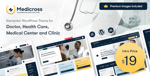 Medicross – Scientific WordPress Theme