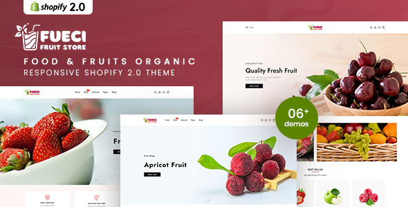 Fueci – Meals & Fruits Natural Responsive Shopify 2.0 Theme