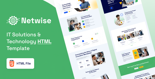 Netwise – IT Options & Expertise HTML Template