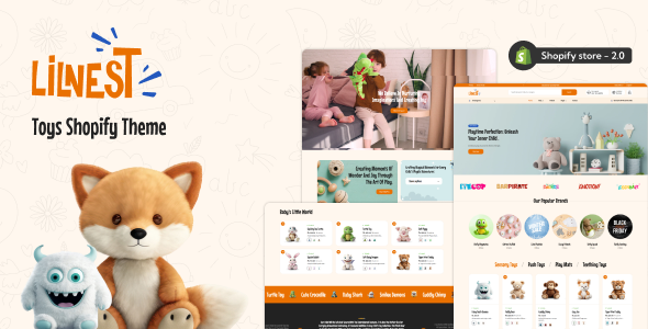 Lilnest – Youngsters Apparel & Toys Shopify Theme