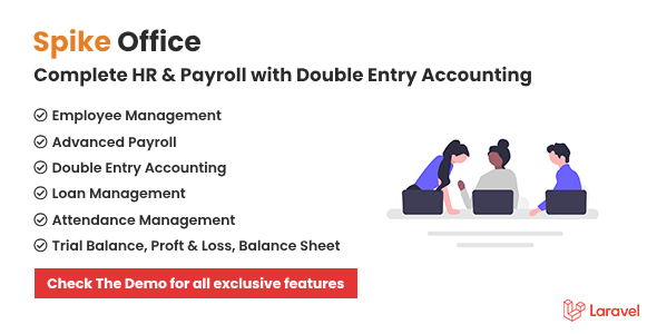 Spike Administrative center – Full HR & Payroll alongside aspect Loans and Double Entry Accounting