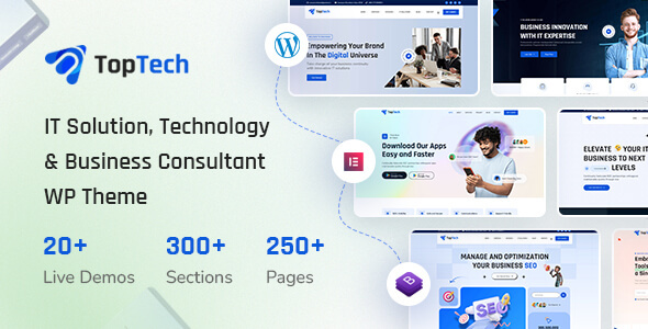 TopTech – Talents & IT Methods Suppliers and merchandise WordPress Theme