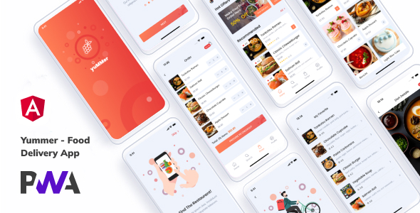 Yummer – Meals Ordering App (Payload CMS + Angular PWA)