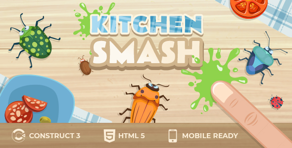 Kitchen Rupture – Malicious program Smasher Game – Kind 3 | HTML5 | Cell & Desktop