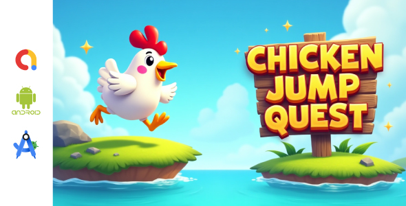 Chicken Jump Quest – Android Studio Sport with AdMob Integration