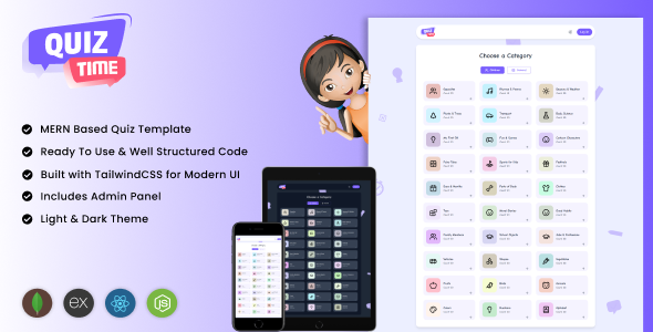 QuizTime – MERN Stack Quiz App | Interactive Internet Quiz Platform