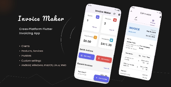 Invoice Maker – Scandalous‑Platform Flutter Invoicing App