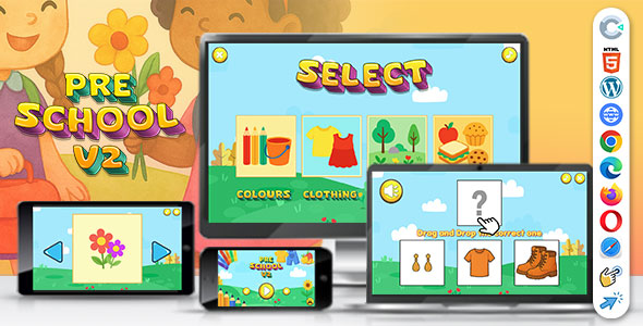 Pre Faculty v2 Game (Create 3 | C3P | HTML5) Tutorial Game