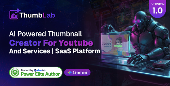 ThumbLab – AI Powered Thumbnail Creator For Youtube And Products and services | SaaS Platform