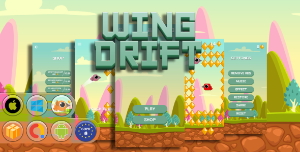 Wing Drift Sport Template