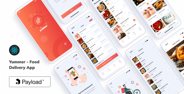 Yummer – Meals Ordering App (React Native + Payload CMS)