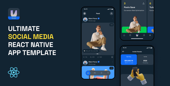 Final – Social React Native App Template
