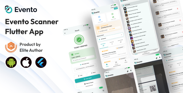 Evento – Tag Scanner App for Multivendor Match Tag Reserving (Flutter)